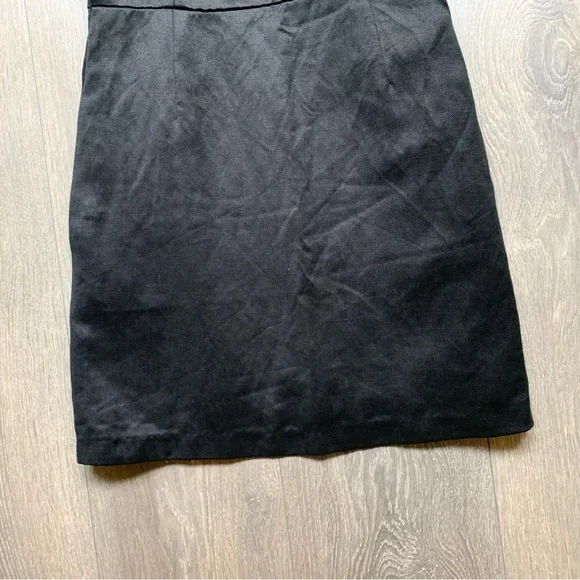 Aritzia Wilfred Rosemond Mini Dress Linen Black Size 0 - Picture 7 of 14